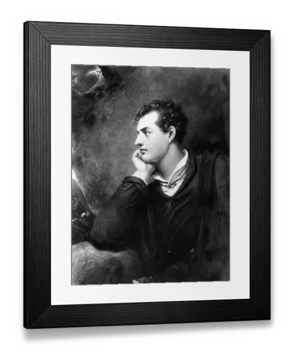 Framed Print : Lord Byron Framed Print : Lord Byron