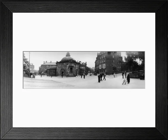Framed Print : Street In Harrogate Framed Print : Street In Harrogate