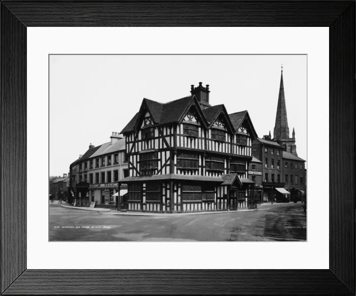 Framed Print : Hereford Old House Framed Print : Hereford Old House