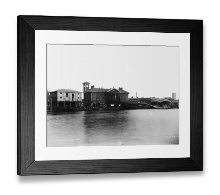 Framed Print : Ipswich Custom House Framed Print : Ipswich Custom House