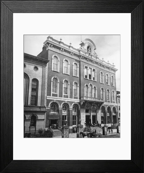 Framed Print : Exterior Of Tammany Hall, NYC, 1900s Framed Print : Exterior Of Tammany Hall, NYC, 1900s