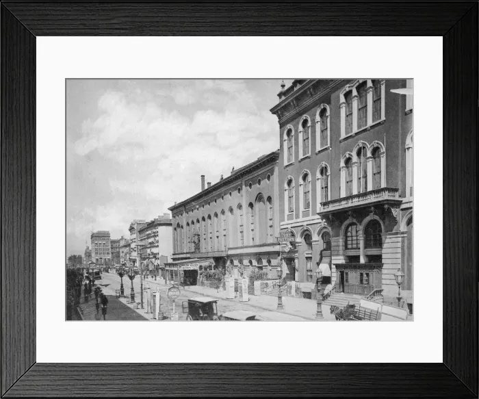 Framed Print : Tammany Hall And Academy Of Music, NYC Framed Print : Tammany Hall And Academy Of Music, NYC