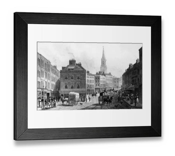 Framed Print : Bread Street Framed Print : Bread Street