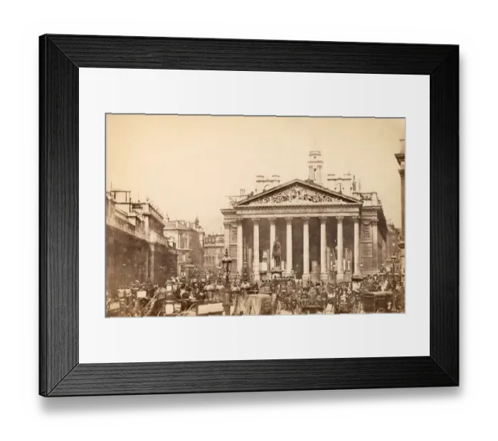 Framed Print : Victorian Traffic Framed Print : Victorian Traffic