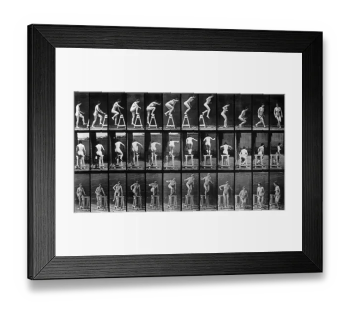 Framed Print : Muybridge Photograph Framed Print : Muybridge Photograph