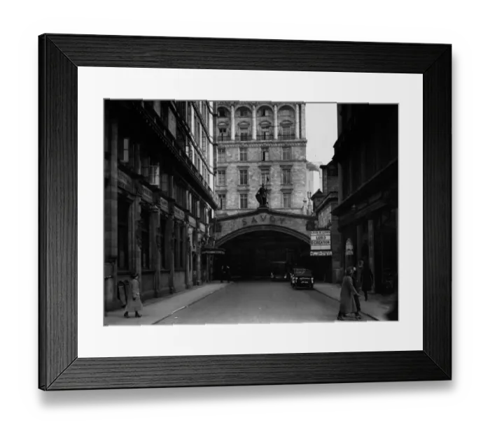 Framed Print : Savoy Hotel Framed Print : Savoy Hotel