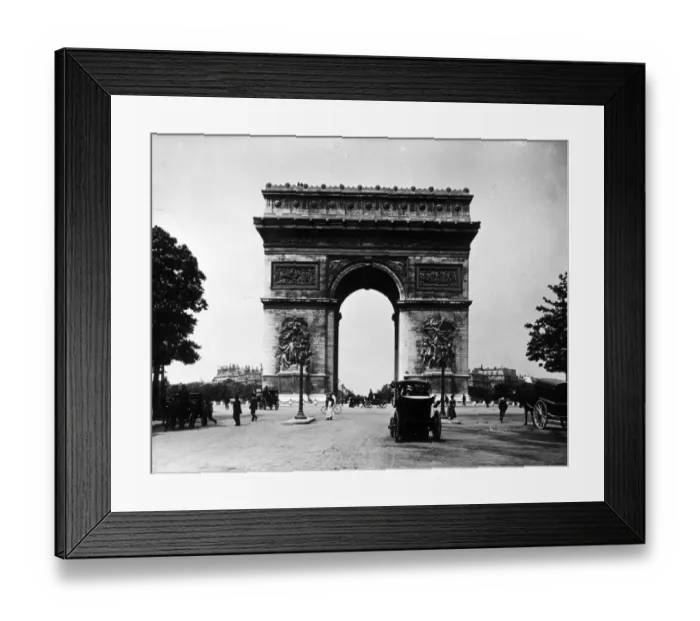 Framed Print : Arc De Triomphe Framed Print : Arc De Triomphe
