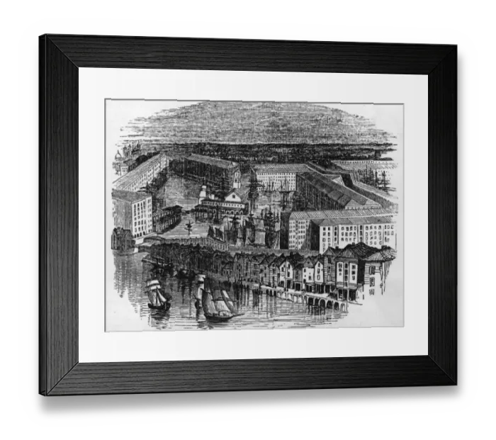 Framed Print : St Katharine Docks Framed Print : St Katharine Docks