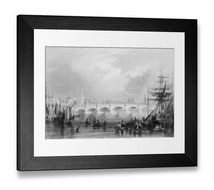 Framed Print : Broomielaw Bridge Framed Print : Broomielaw Bridge
