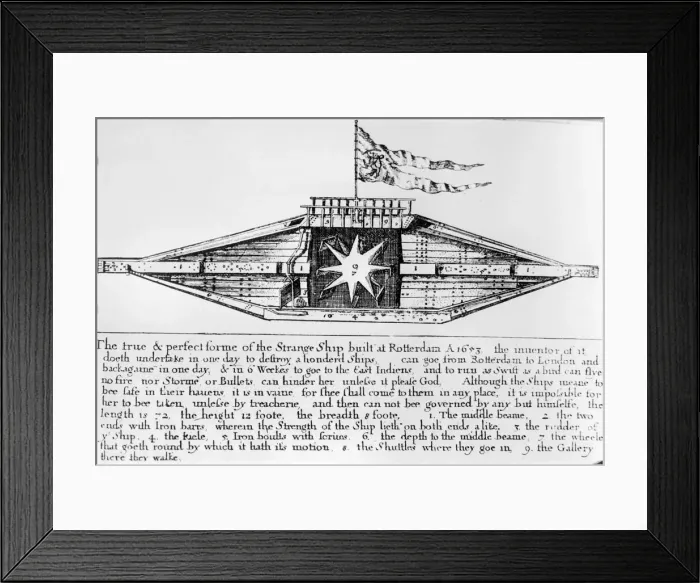 Framed Print : Rotterdam Boat Framed Print : Rotterdam Boat