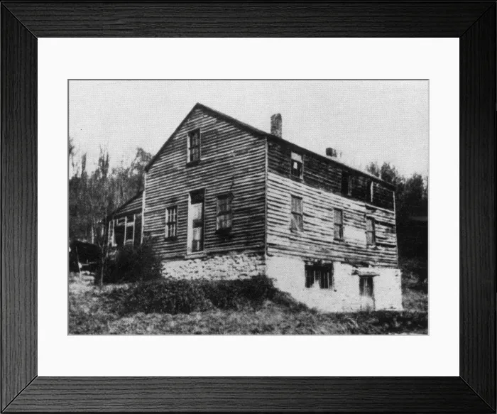 Framed Print : Grant residence & tannery Framed Print : Grant residence & tannery