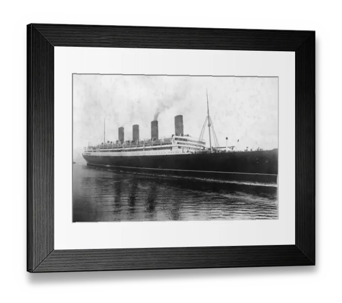 Framed Print : RMS Aquitania Framed Print : RMS Aquitania