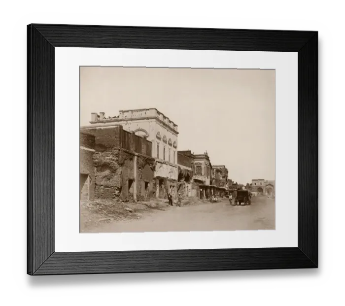Framed Print : Delhi After Rebellion Framed Print : Delhi After Rebellion