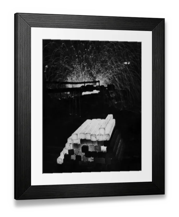 Framed Print : British Steelworks Framed Print : British Steelworks