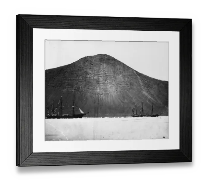 Framed Print : Arctic Ships