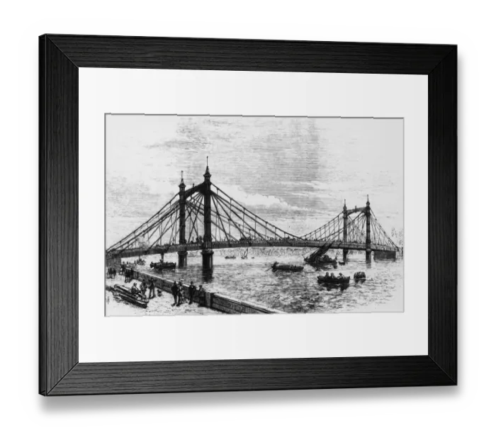 Framed Print : Albert Bridge