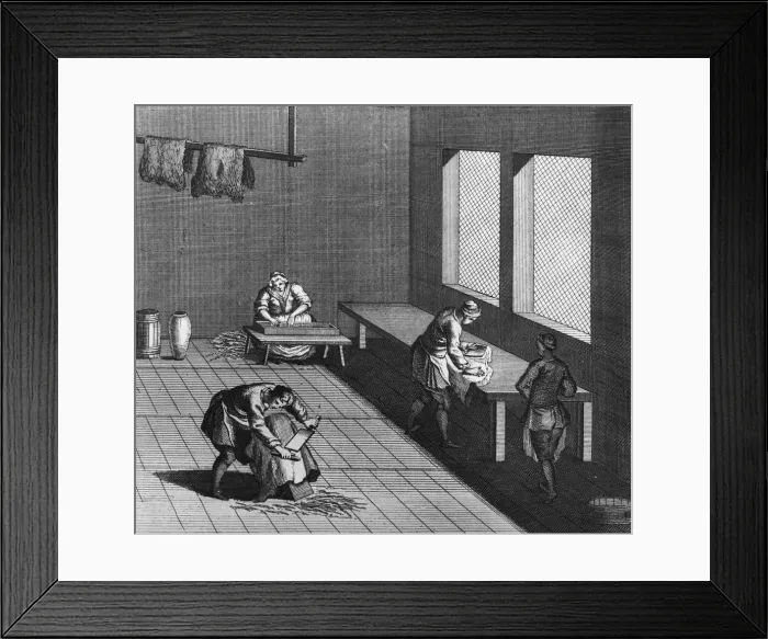 Framed Print : Curriers Work-Shop