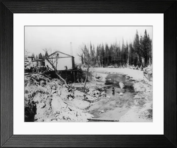 Framed Print : Les Bords Du Meles Framed Print : Les Bords Du Meles