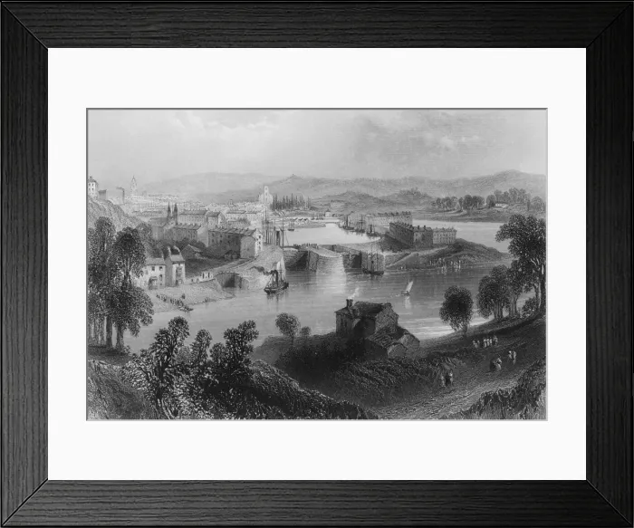 Framed Print : View Of Bristol Framed Print : View Of Bristol