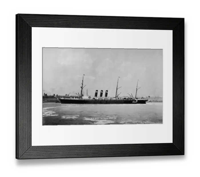 Framed Print : SS City Of New York Framed Print : SS City Of New York