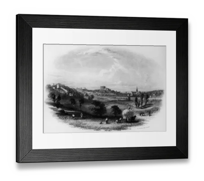 Framed Print : View Of Norwich Framed Print : View Of Norwich