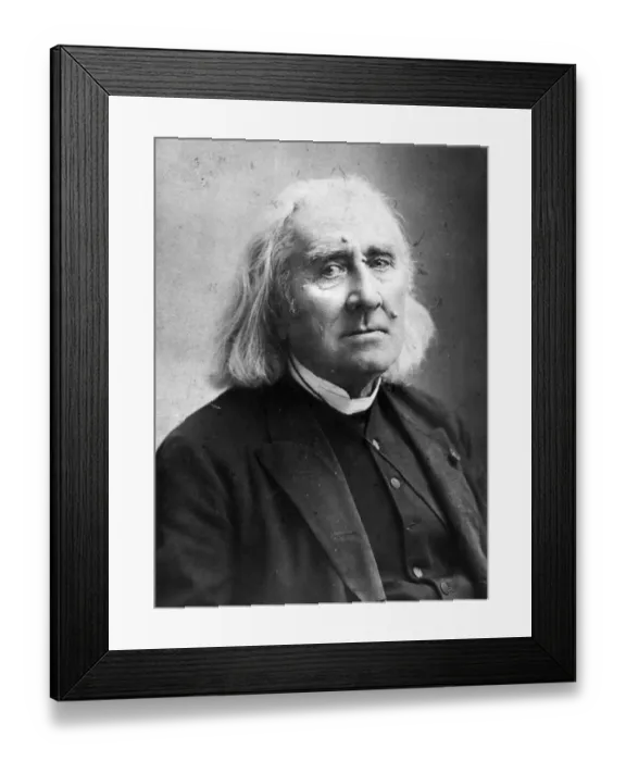 Framed Print : Franz Liszt Framed Print : Franz Liszt