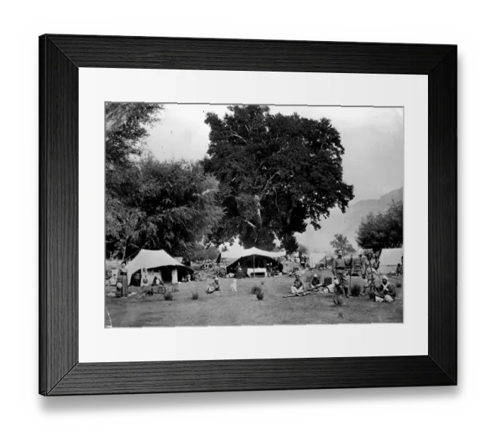 Framed Print : British Camp Framed Print : British Camp