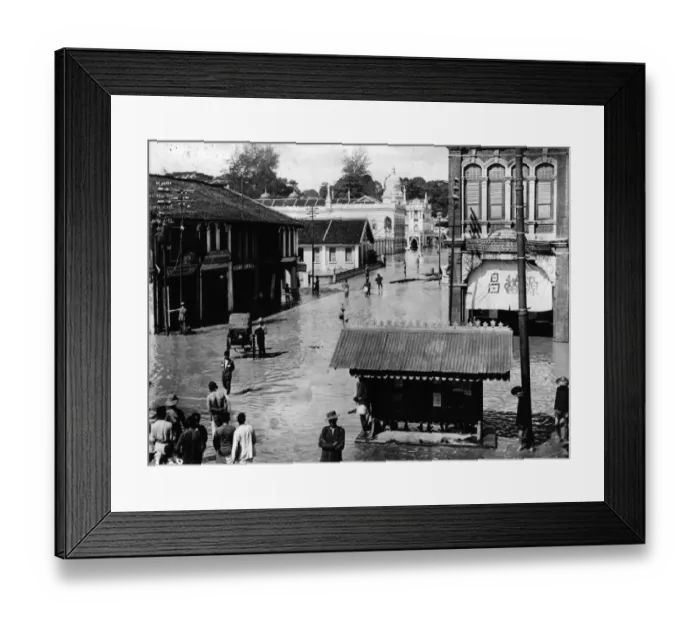 Framed Print : Malay Floods Framed Print : Malay Floods