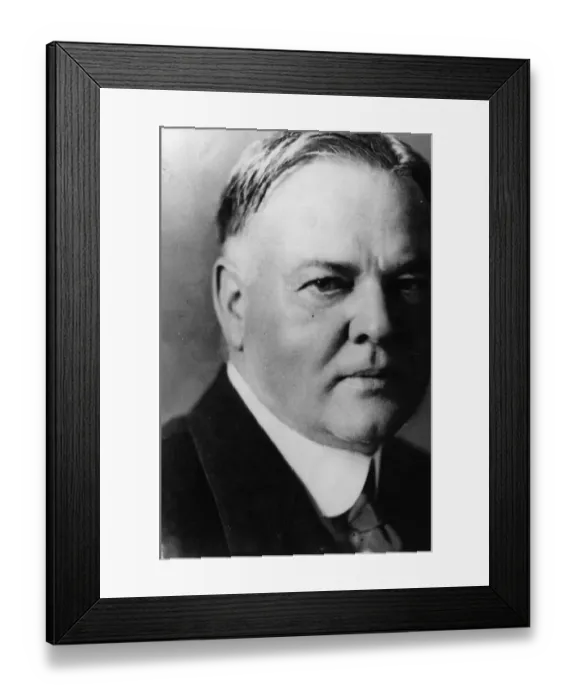 Framed Print : Herbert Hoover Framed Print : Herbert Hoover