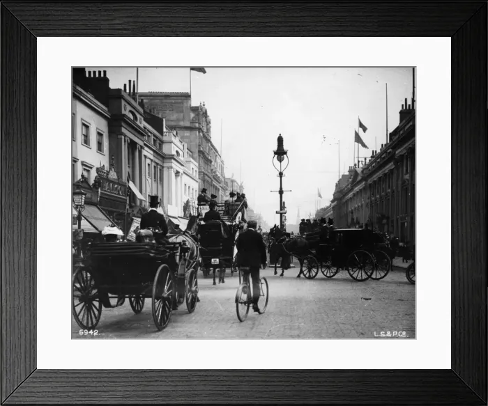 Framed Print : Regent Street Framed Print : Regent Street