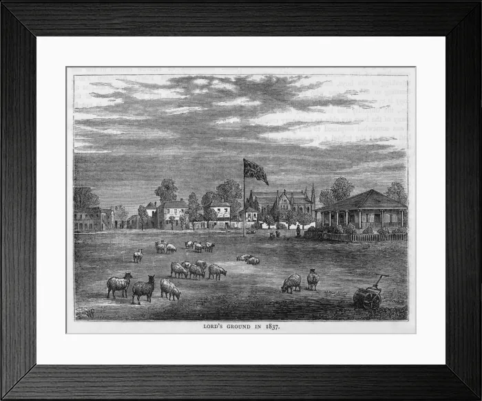 Framed Print : The Home Of Cricket Framed Print : The Home Of Cricket