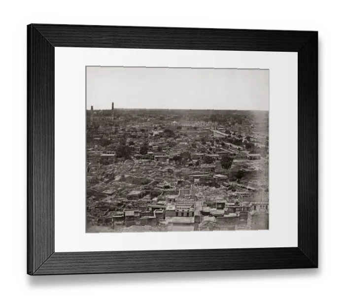 Framed Print : Lucknow. The city of Lucknow, looking north-west Framed Print : Lucknow. The city of Lucknow, looking north-west