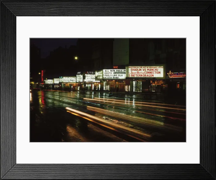 Framed Print : 2nd Street By Night Framed Print : 2nd Street By Night