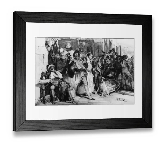 Framed Print : Seville Street Scene Framed Print : Seville Street Scene