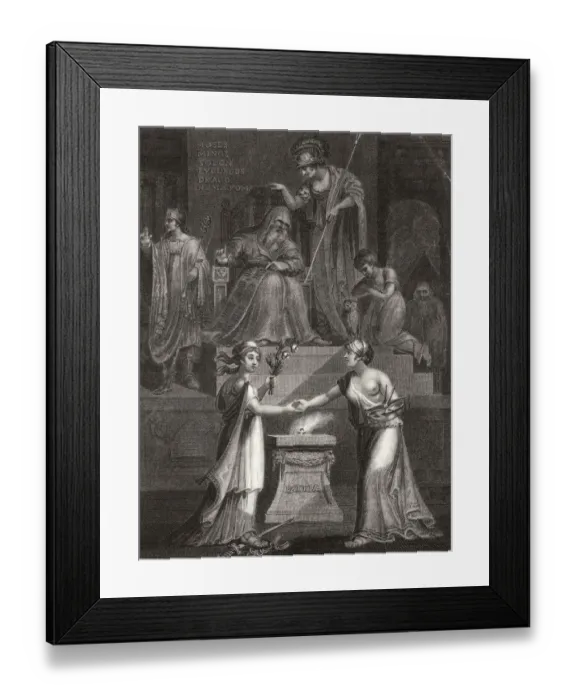 Framed Print : Law. A flame on the altar of Patria or Fatherland Framed Print : Law. A flame on the altar of Patria or Fatherland