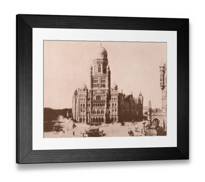 Framed Print : Bombay Municipal Hall Framed Print : Bombay Municipal Hall