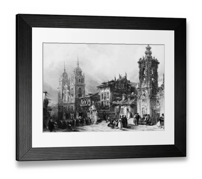 Framed Print : San Bernardo Street