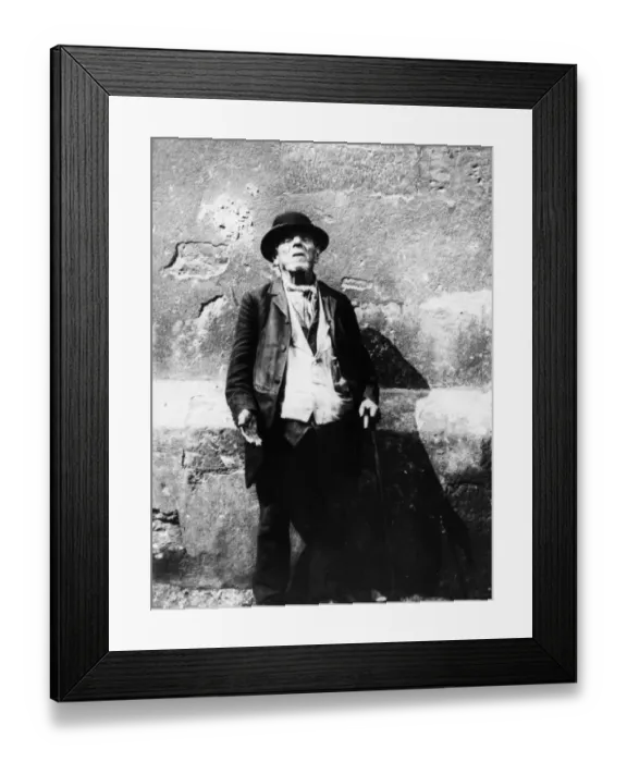 Framed Print : Blind Beggar Framed Print : Blind Beggar