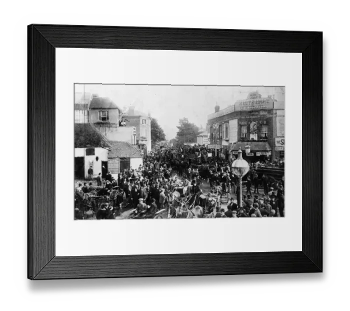 Framed Print : Derby Crowd Framed Print : Derby Crowd