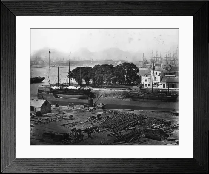 Framed Print : Trinity Wharf Framed Print : Trinity Wharf