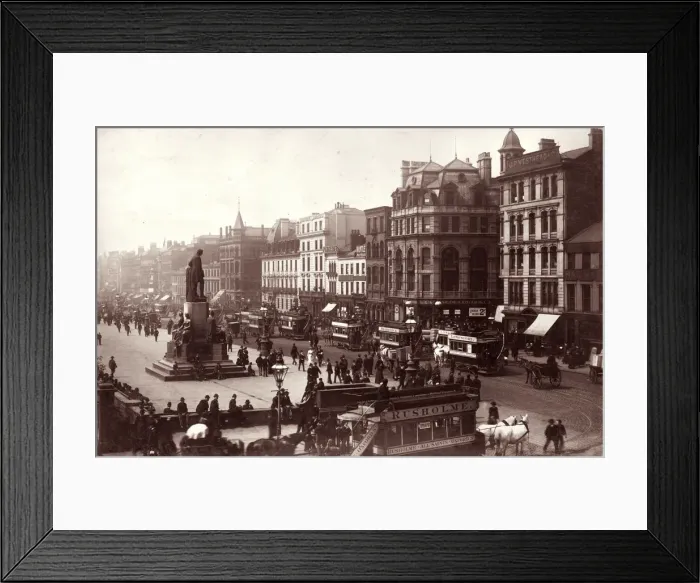 Framed Print : Trams In Manchester Framed Print : Trams In Manchester