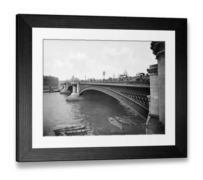 Framed Print : Blackfriars Bridge Framed Print : Blackfriars Bridge
