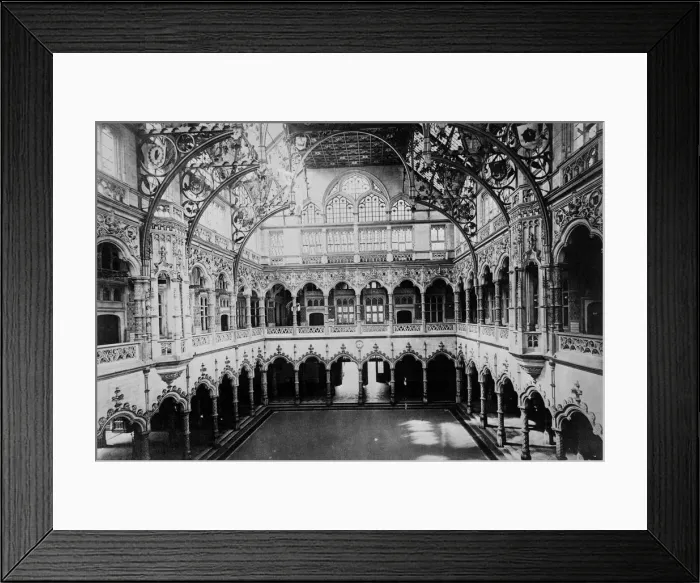Framed Print : Bourse Balcony Framed Print : Bourse Balcony