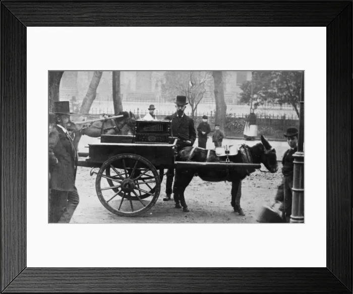 Framed Print : Street Organ Framed Print : Street Organ