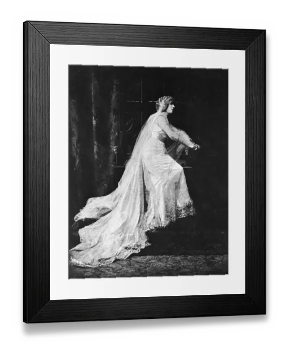 Framed Print : Alencon Dress Framed Print : Alencon Dress