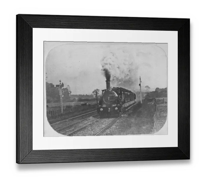 Framed Print : The East Coast Railway Victorian Express Framed Print : The East Coast Railway Victorian Express