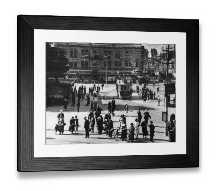 Framed Print : Cathedral Square Framed Print : Cathedral Square