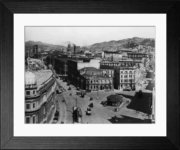Framed Print : Central Wellington Framed Print : Central Wellington