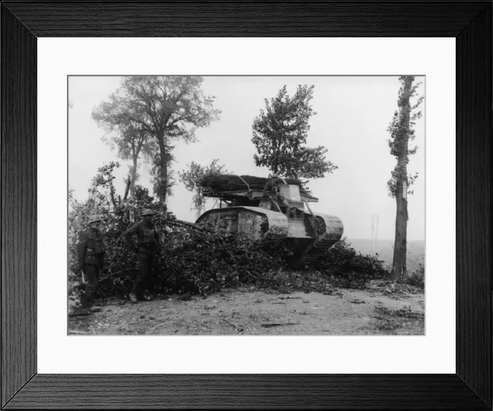 Framed Print : Early British Tank Framed Print : Early British Tank