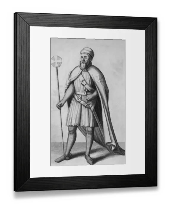 Framed Print : Warrior Monk Framed Print : Warrior Monk